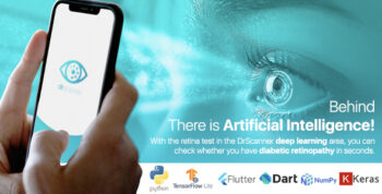 Flutter TensorFlow Lite Artificial Intelligence Application Detection of Diabetic Retinopathy