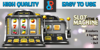 HTML Realistic Slot Machine
