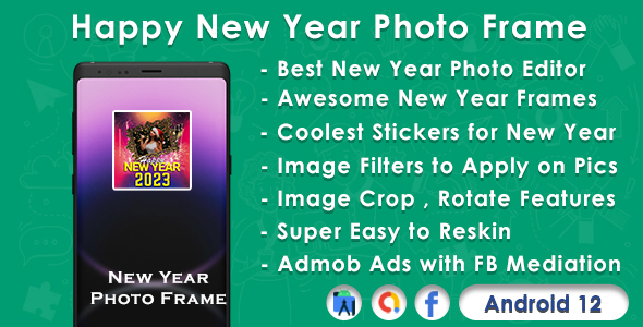 happy new year photo editor 2023