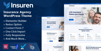 Insuren - Insurance Agency WordPress Theme