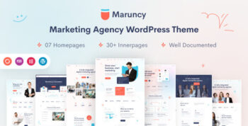 Maruncy - Marketing Agency WordPress Theme