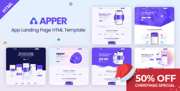 APPER - App Landing Page HTML Template