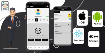 CRM - Sales & Marketing App React Native iOS/Android App Template