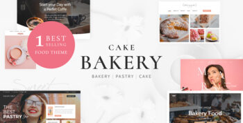 Cake Bakery - Pastry WP