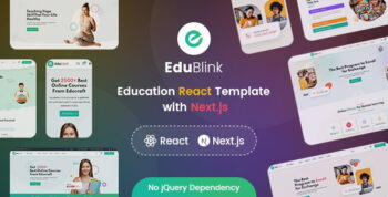 EduBlink - Online Learning React Education Template