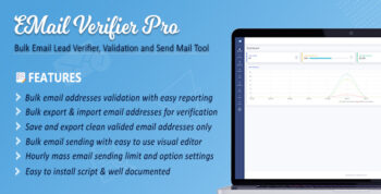 Email Verifier Pro - Bulk Email Addresses Validation, Mail Sender & Email Lead Management Tool