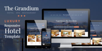 Grandium - Hotel Booking WordPress Theme