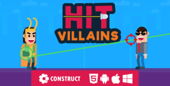 Hit Villains - HTML5 Mobile Game