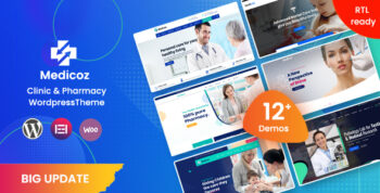 Medicoz - Clinic & Pharmacy WordPress Theme