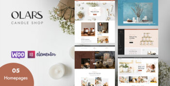 Olars - Candle Handmade Shop WordPress WooCommerce Theme