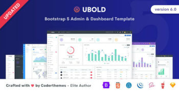 Ubold - Admin & Dashboard Template