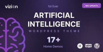 Vizion 4.0 - Artificial Intelligence AI WordPress Theme