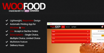 WooFood - Food Ordering (Delivery & Pickup) Plugin  for WordPress / WooCommerce