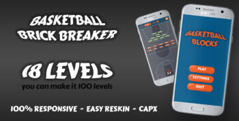 Basketball Brick Breaking Game