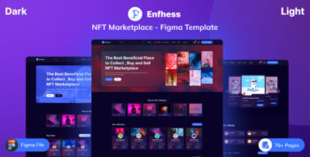 Enfhess - NFT Marketplace Figma Template