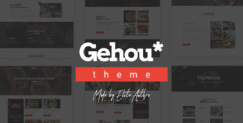 Gehou - A Modern Restaurant & Cafe Theme
