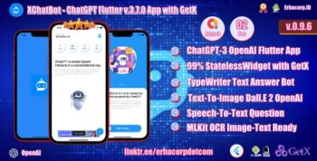 XChatBot ChatGPT-3 | Image Generation OpenAI Flutter App with Admob | GetX