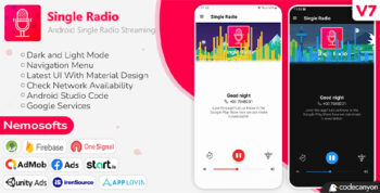 Android Radio - Single Radio Streaming App