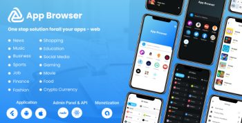 App Browser - All in one app | Flutter, android, ios
