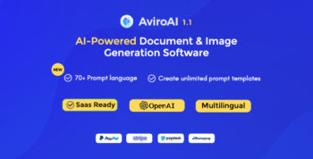 AviroAI - SaaS AI-Powered Document & Image Generation Software