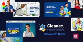 Cleanex - Cleaning Service WordPress Theme