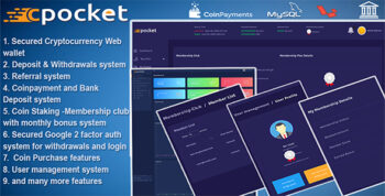 Cpocket - Best Cryptocurrency Web Wallet - Crypto Wallet