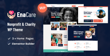 Enacare - NonProfit & Charity Foundation WordPress Theme + RTL
