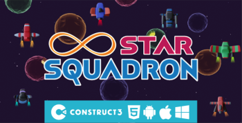 Infinity Star Squadron - HTML5 Mobile Game