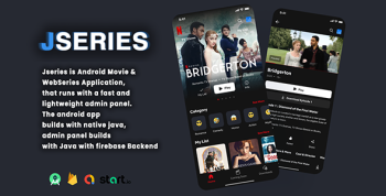 Jseries - Movie & Web Series And Anime With Firebase backend