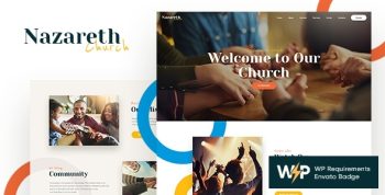 Nazareth | Church & Religion WordPress Theme