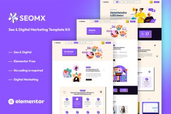 SeoMx - Seo & Digital Marketing Elementor Template Kit