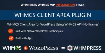 WHMCS Client Area for WordPress by WHMpress