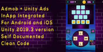Word Connect - Admob & Uniy Ads with In-Apps Integrated