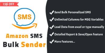 Amazon SMS Bulk Sender