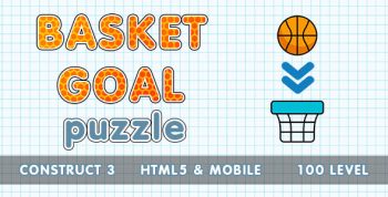Basket Goal. Html5 & Mobile. Construct 3