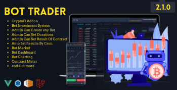 Bot Investment Addon For Bicrypto - Crypto Trader, Investment Subscription