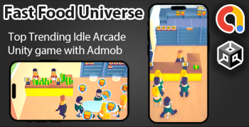 Fast Food Universe - Unity Game | Admob