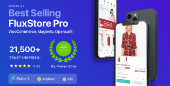 Fluxstore Pro - Flutter E-commerce Full App for Magento, Opencart, and Woocommerce