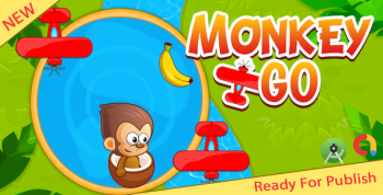 Monkey Go + Easy To Reskin + Ready For Publish