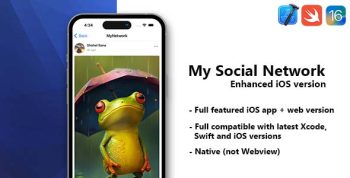 My Social Network for iOS (Enhanced version)