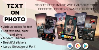 Photo Text Editor - Text On Photo - Image Editor - Add Text Text on Photo Editor & Photo Text Editor