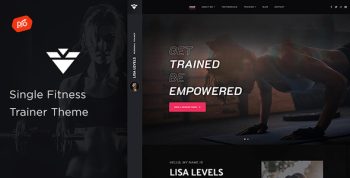 Solestep - Single Fitness Trainer Theme