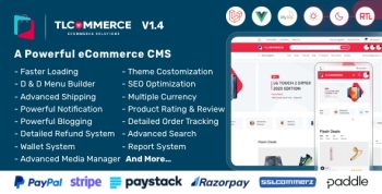 TLCommerce | Laravel & VueJS Powered Ecommerce CMS