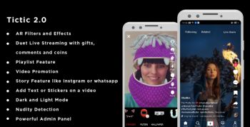 TicTic -  Android media app for creating and sharing short videos