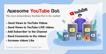 Awesome YouTube Bot - First Humanized YouTube Bot