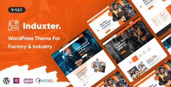 Induxter - Industry And Factory WordPress Theme