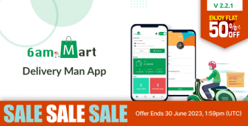 6amMart - Delivery Man App