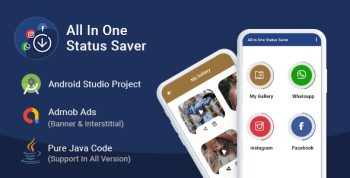 All In One Status Saver - For Whatsapp, Instagram & Facebook
