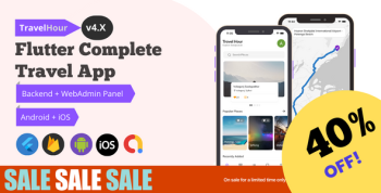 Flutter Travel App with Admin Panel - Travel Hour
