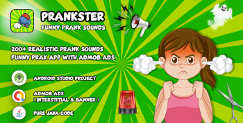 Prankster - Funny prank sounds, Air horn, Fart, Hair clipper sounds